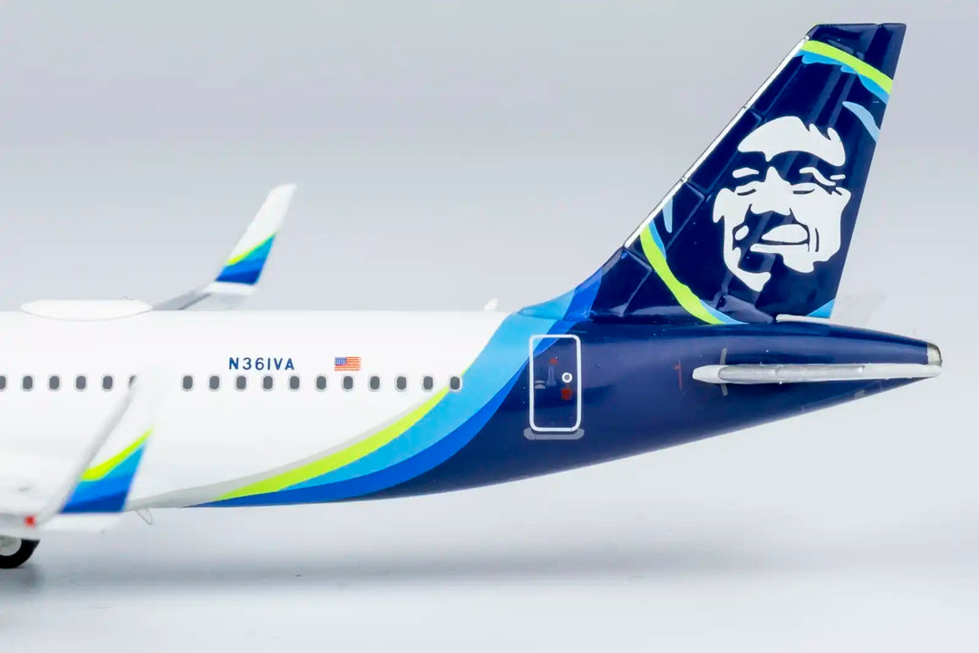 Alaska Airlines Airbus A320-200 1:400 Diecast Model by NG Models (Reg: N361VA)