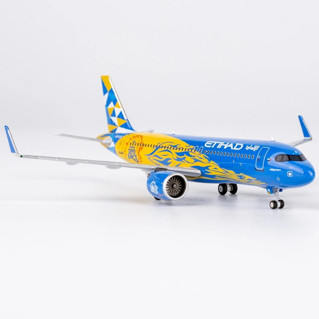 Etihad Airways Airbus A320neo 1:200 diecast Model by NG Model (Reg: A6-EJB) – Chennai Super Kings