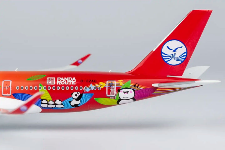 Sichuan Airlines Airbus A350-900 1:400 Diecast Model by NG Models (Reg: B-32AG)