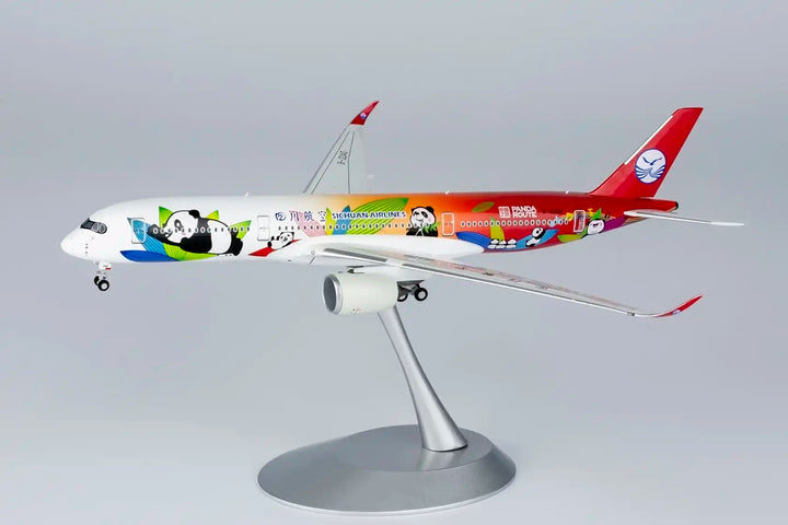Sichuan Airlines Airbus A350-900 1:400 Diecast Model by NG Models (Reg: B-32AG)