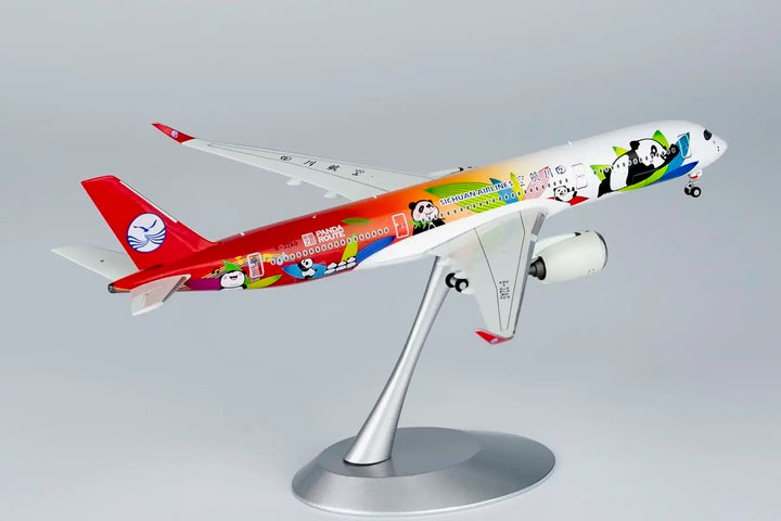 Sichuan Airlines Airbus A350-900 1:400 Diecast Model by NG Models (Reg: B-32AG)