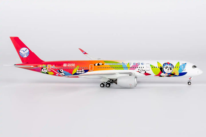 Sichuan Airlines Airbus A350-900 1:400 Diecast Model by NG Models (Reg: B-32HG)