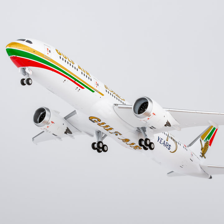 Gulf Air Boeing 787-9 1:400 Diecast Model by NG Model (Reg: A9C-FG, 75 Years)