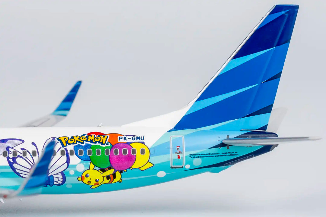Garuda Indonesia Boeing 737-800 1:400 Diecast Model by NG Models (Reg: PK-GMU)
