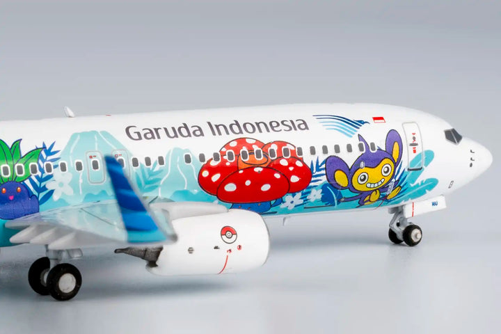 Garuda Indonesia Boeing 737-800 1:400 Diecast Model by NG Models (Reg: PK-GMU)