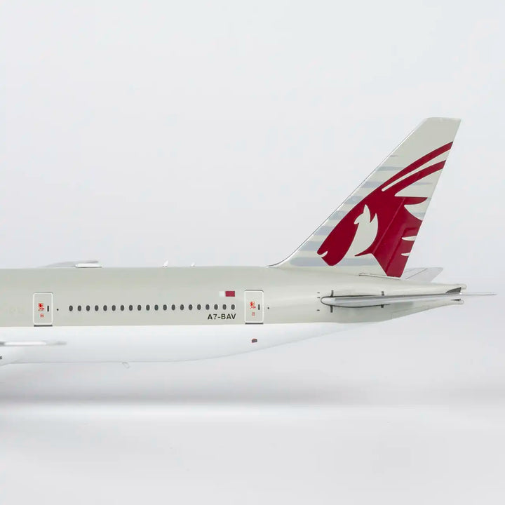 Qatar Airways 777-300ER 1:400 Diecast Model by NG Models (Reg: A7-BAV)