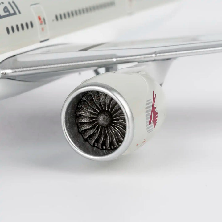 Qatar Airways 777-300ER 1:400 Diecast Model by NG Models (Reg: A7-BAV)