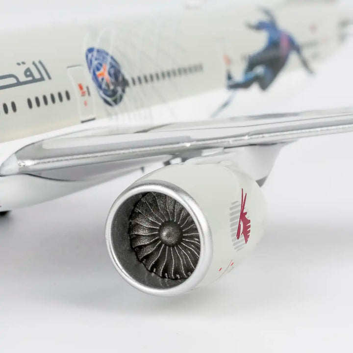 Qatar Airways Boeing 777-300ER 1:400 Diecast Model by NG Models (Reg: A7-BEK)
