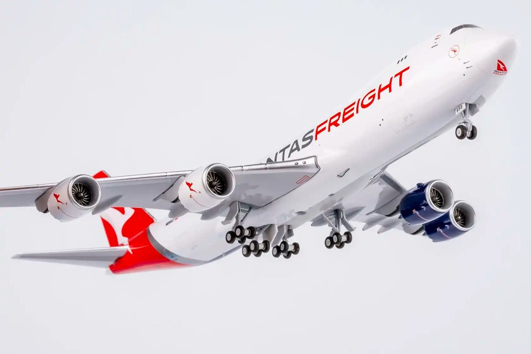 Atlas Air (Qantas Freight) Boeing 747-8F 1:400 Diecast Model by NG Models (Reg: N856GT)