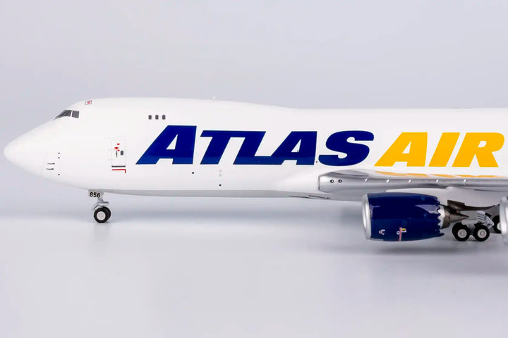 Atlas Air (Qantas Freight) Boeing 747-8F 1:400 Diecast Model by NG Models (Reg: N856GT)