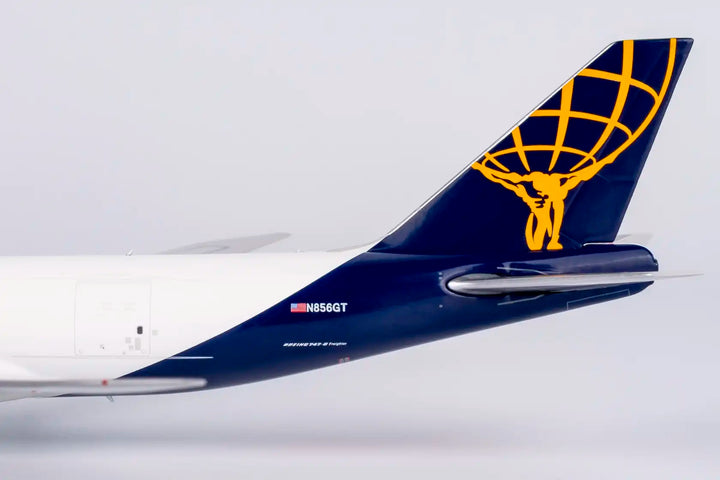 Atlas Air (Qantas Freight) Boeing 747-8F 1:400 Diecast Model by NG Models (Reg: N856GT)