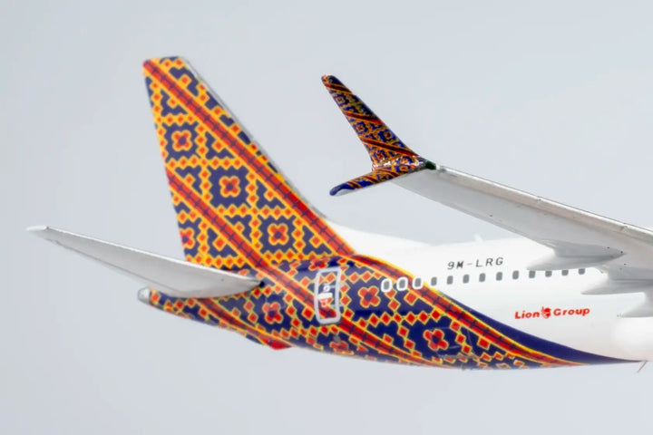 Batik Air Malaysia (Malindo Air) Boeing 737 MAX 8 1:400 Diecast Model by NG Models (Reg: 9M-LRG)