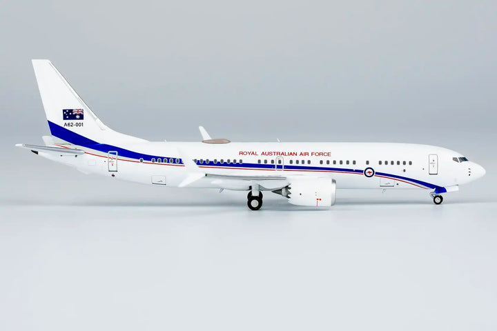 Royal Australian Air Force (RAAF) Boeing 737 MAX 8 BBJ 1:400 Diecast Model by NG Models (Reg.A62-001)