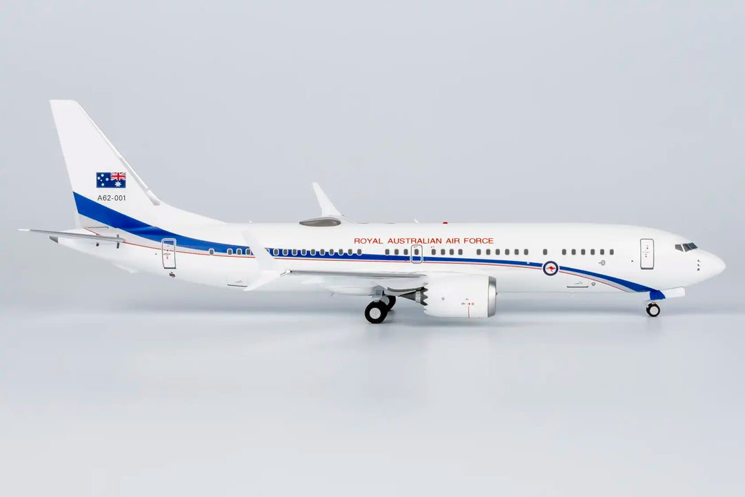 Royal Australian Air Force (RAAF) Boeing 737 MAX 8 BBJ 1:200 Diecast Model by NG Models (Reg.A62-001)