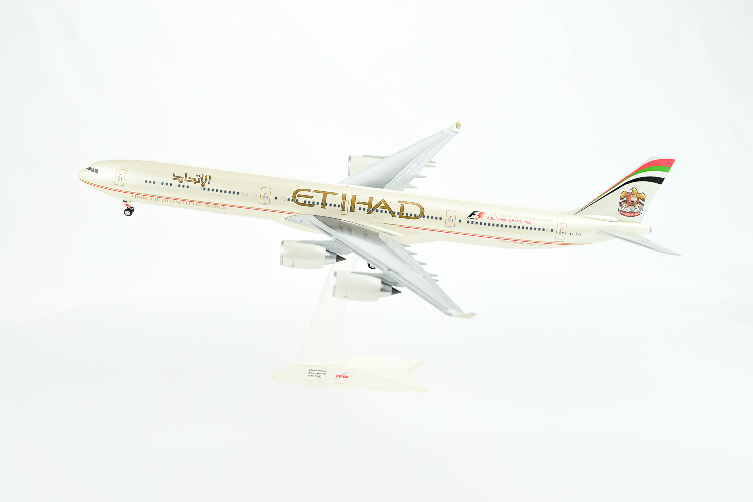 1:200 Etihad 340-600 F1 2013 A6-EHK