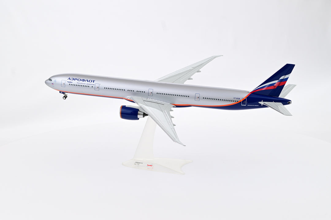 Aeroflot 777-300ER model aircraft detail