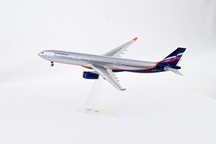 Aeroflot A330-300 model aircraft side view