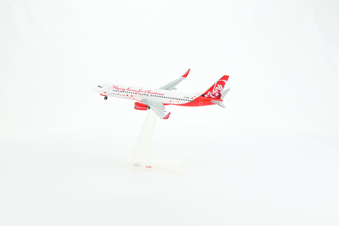 Air Berlin 737-800 model aircraft side view