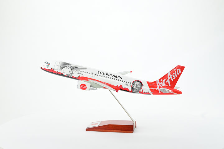 AirAsia A320 The Pioneer model aircraft side view