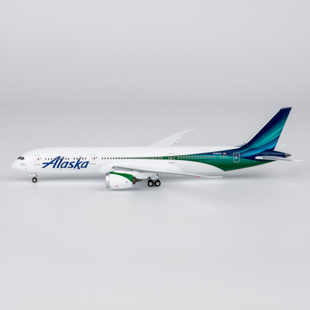 Alaska Airlines Boeing 787-9 1:400 Diecast Model by NG Models N784HA