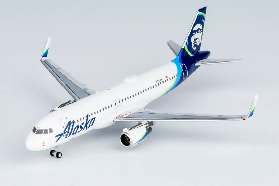 Alaska Airlines Airbus A320-200 N361VA 1:400 NG Models diecast aircraft model