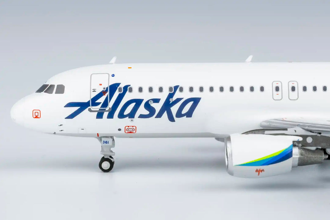 NG Models Alaska Airlines Airbus A320-200 1:400 Diecast Model N361VA