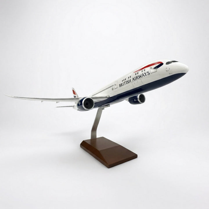 British Airways Boeing 787-9 model aircraft side view