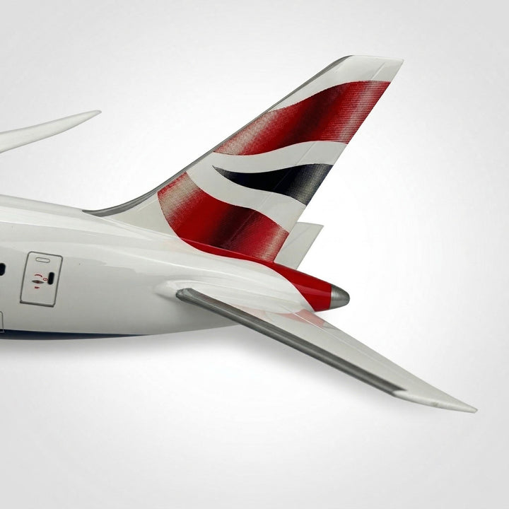 British Airways Boeing 787-9 model aircraft left side logo