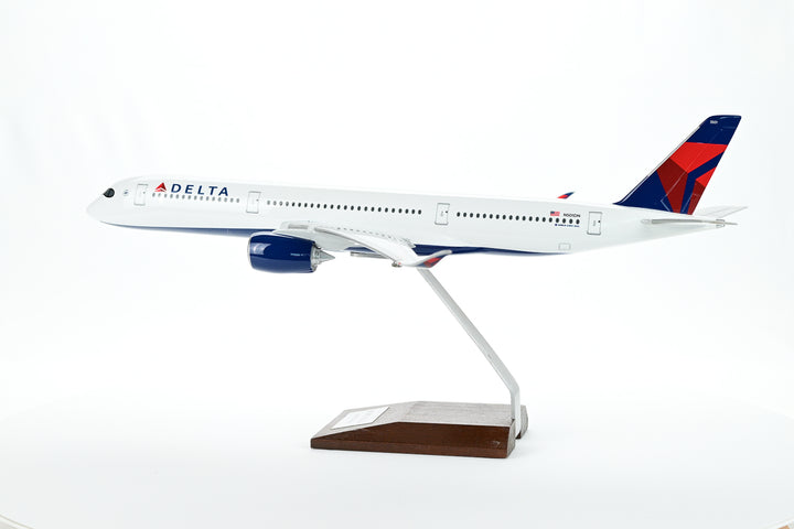 Delta Air Lines Airbus A350-900 model aircraft detail
