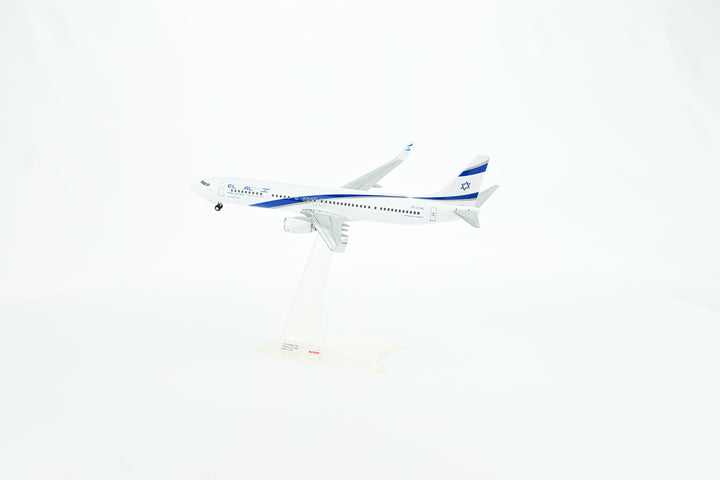 EL AL Israel Airlines Boeing 737-800 model aircraft detail one-piece construction