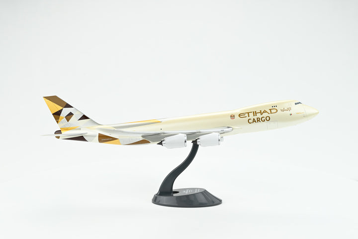 Etihad Airways Boeing 747-8F model aircraft detail