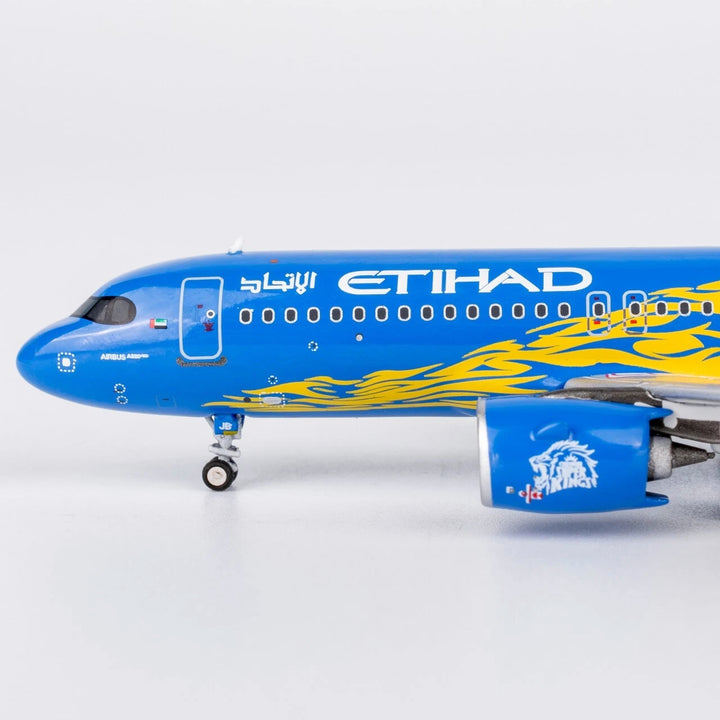 NG Models Etihad Airways Airbus A320neo 1:400 Diecast Model A6-EJB Chennai Super Kings