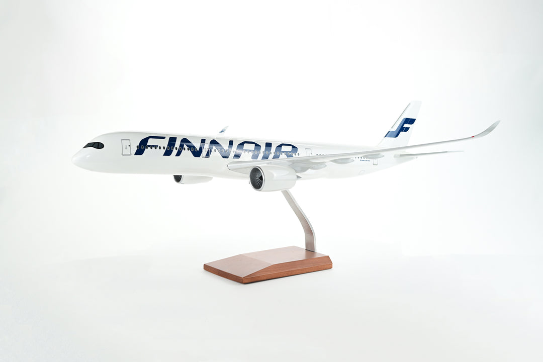 Finnair Airbus A350-900 model aircraft detail