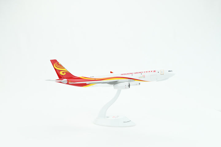 Hong Kong Airlines a330F Freighter scale model showing livery design