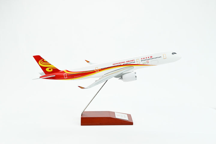 Hong Kong Airlines A350-900 1:200 Scale model front view