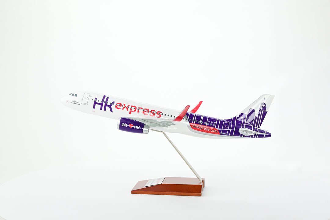 Hong Kong Express Airbus A320 1:100 scale model aircraft