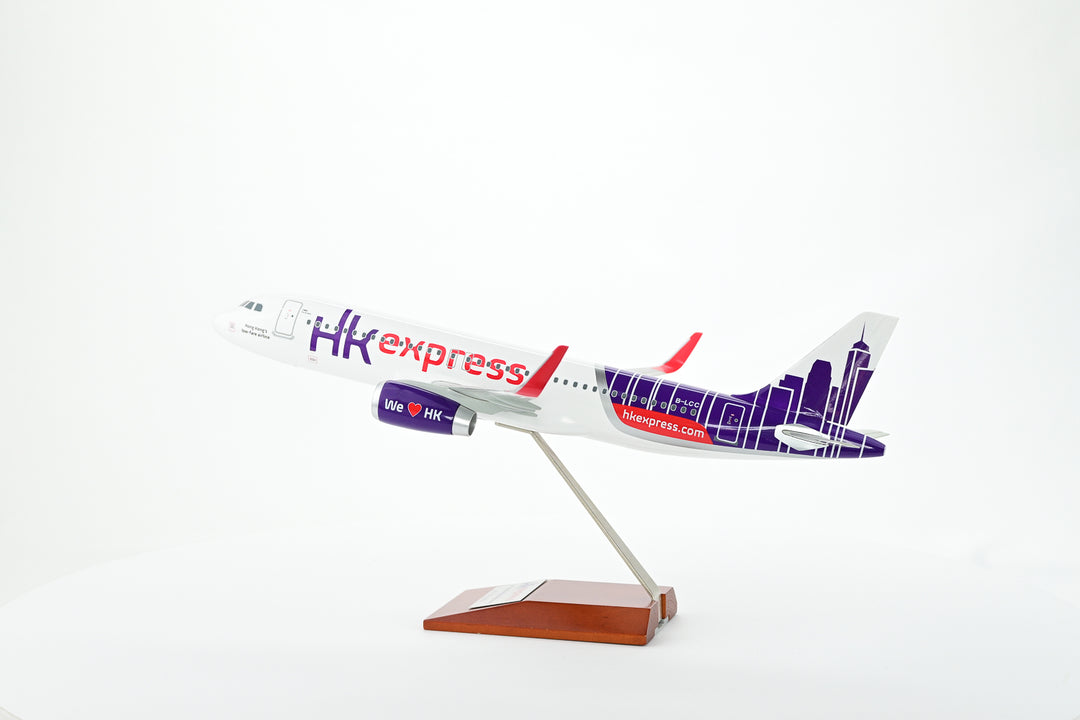 Hong Kong Express Airbus A320 model aircraft detail