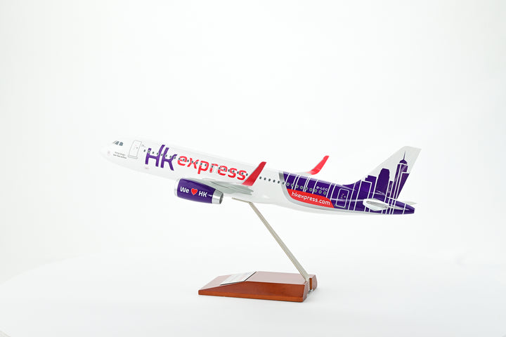 Hong Kong Express Airbus A320 model aircraft detail