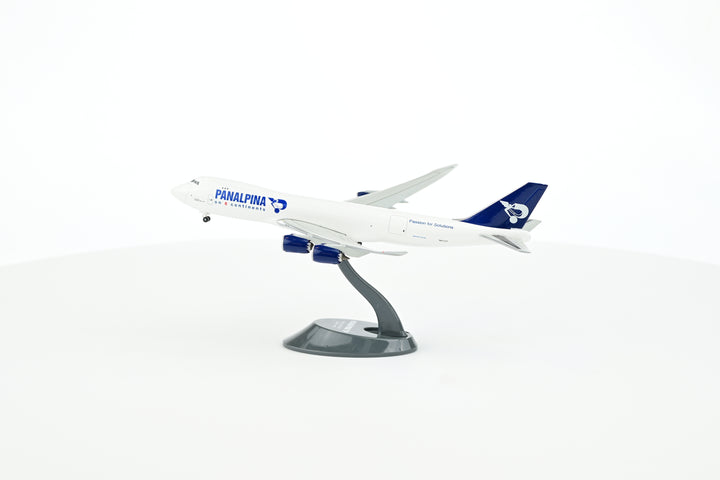 Panalpina Boeing 747-8F freighter model aircraft detail Passion for Solutions design