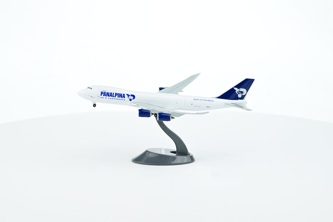 Panalpina B747-8F 1:400 Scale model metal diecast front view