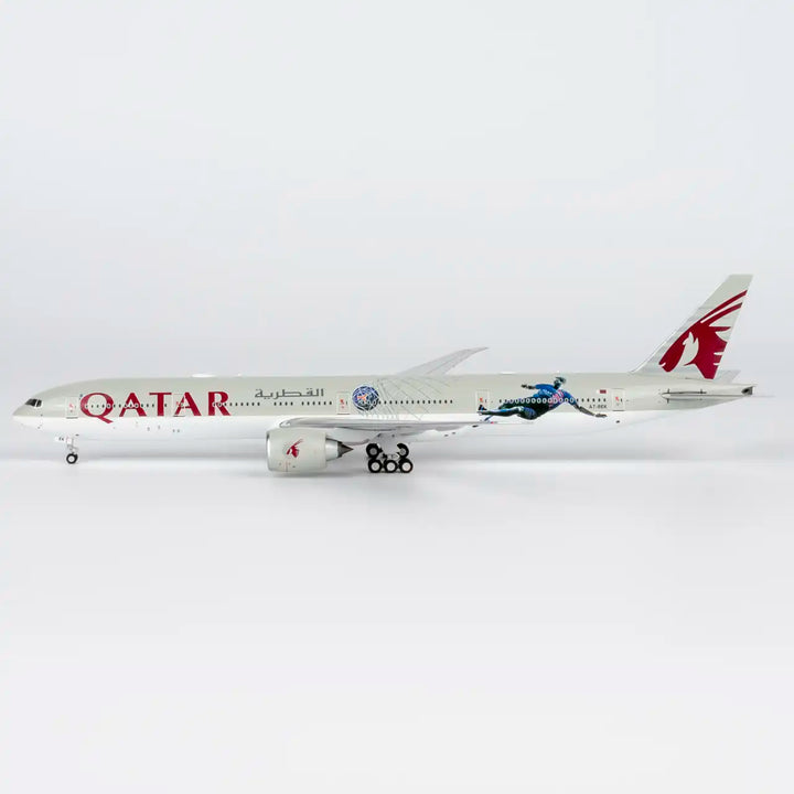 Qatar Airways Boeing 777-300ER 1:400 Diecast Model by NG Models A7-BEK