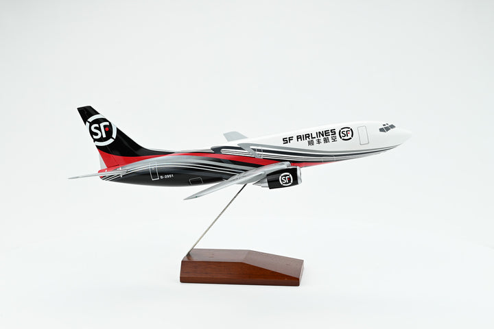 SF Express Boeing 737-300F cargo model aircraft side view