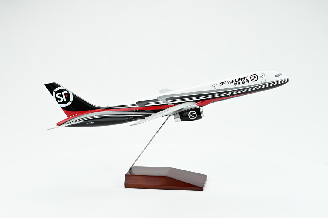 SF Express Boeing 757-200PCF cargo model aircraft side view