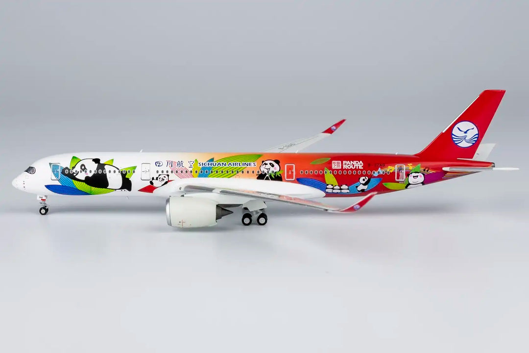 Sichuan Airlines Airbus A350-900 1:400 Diecast Model by NG Models B-32AG
