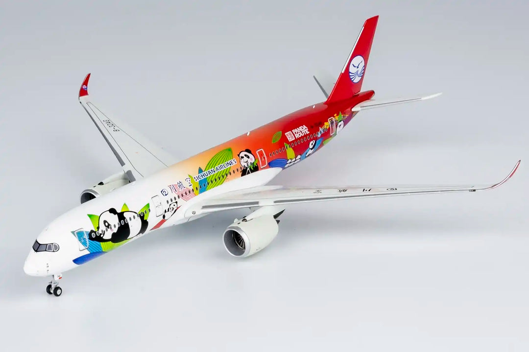 Sichuan Airlines Airbus A350-900 B-32AG 1:400 NG Models diecast aircraft model