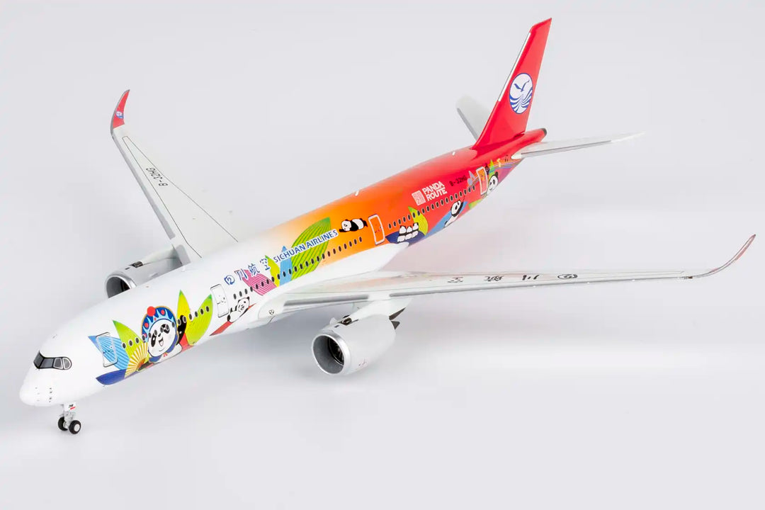 Sichuan Airlines Airbus A350-900 B-32HG 1:400 NG Models diecast aircraft model