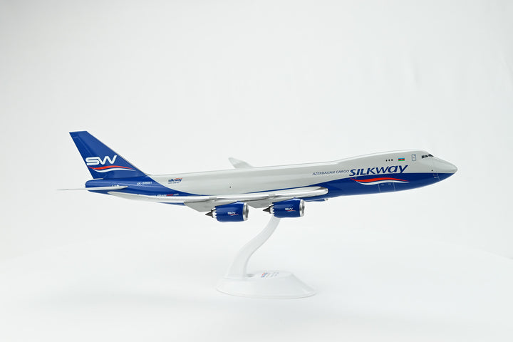 Silk Way Airlines Boeing 747-8F freighter model aircraft detail