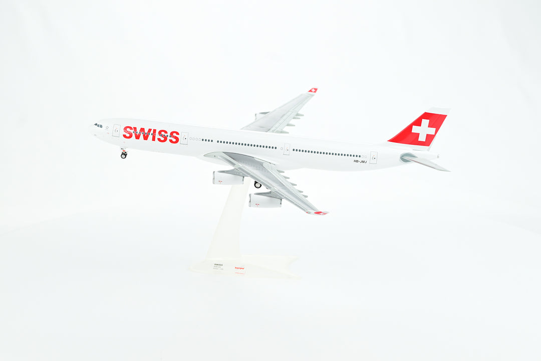 SWISS Airbus A340-300 1:200 scale model aircraft HB-JMJ landing gear one-piece