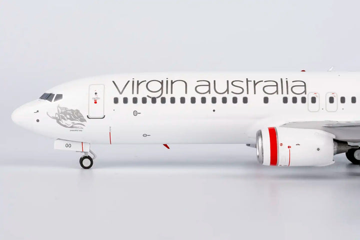 Virgin Australia Boeing 737-800 1:200 scale model on display stand