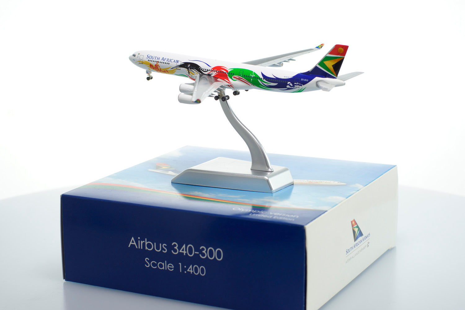1:400 South African Airways Airbus A340-300 Olympic Limited